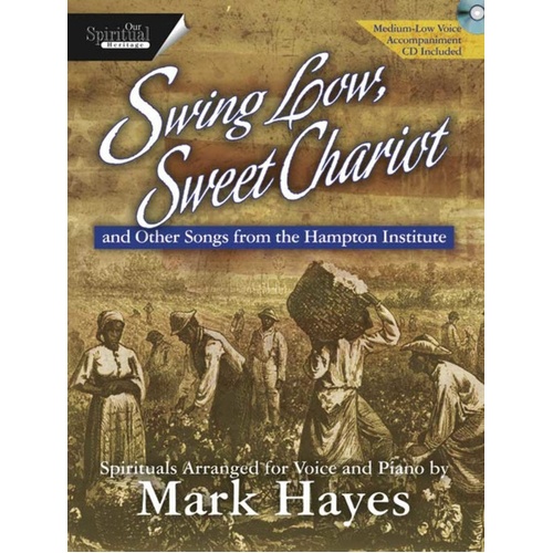 Swing Low Sweet Chariot Med High Arr Hayes Book/CD