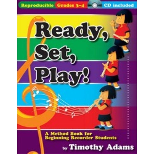 Ready Set Play Recorder Book and CD