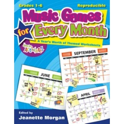 Music Games for Every Month by Heritage Music Press