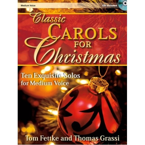 Classic Carols for Christmas Medium Book/CD