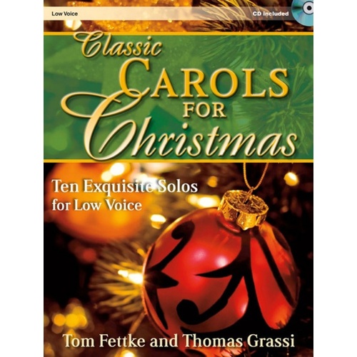 Classic Carols For Christmas Low Book/CD 