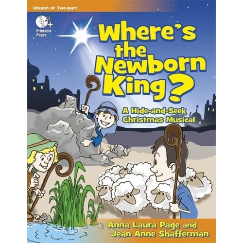 Wheres The Newborn King Christmas Musical Book and CD