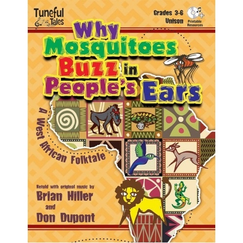 Why Mosquitoes Buzz in People's Ears BK/CD Gr3-6