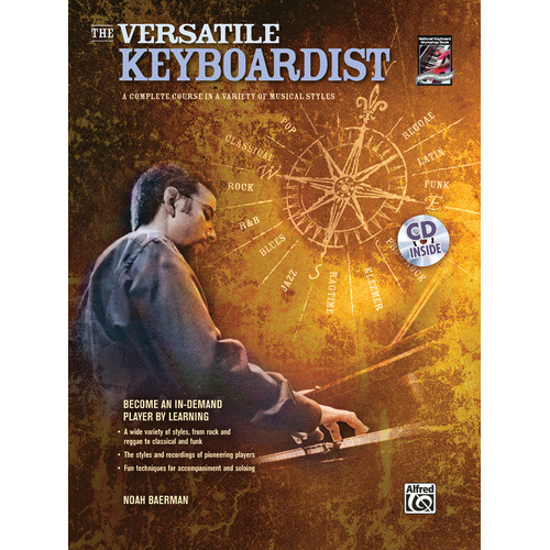 Versatile Keyboardist Book with CD - Piano & Keyboard Sheet Music