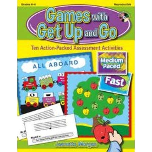 Games With Get Up and Go CD-ROM for Grades K-6