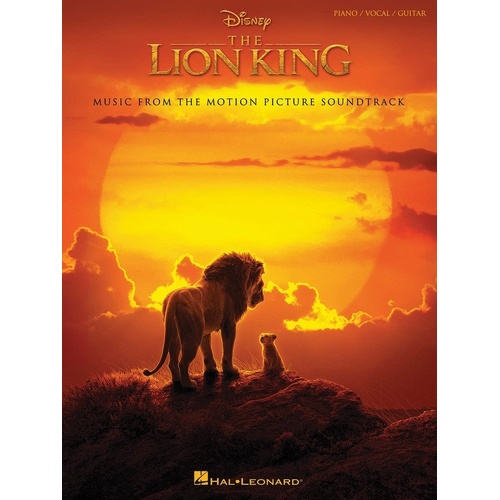 The Lion King Soundtrack PVG Songbook 2019