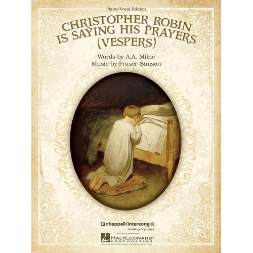 Christopher Robin Is Saying His Prayers (Single Music Sheet) (Sheet Music)