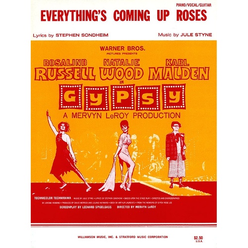 Everythings Coming Up Roses (Single Music Sheet) (From Gypsie) (Sheet Music)