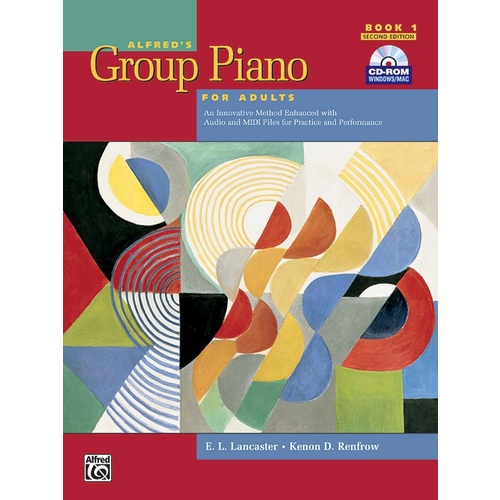Alfred's Group Piano for Adults Book 1 with CD