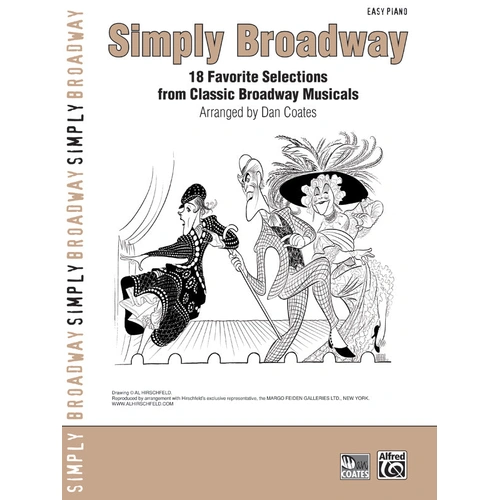 Simply Broadway Easy Piano Sheet Music Collection