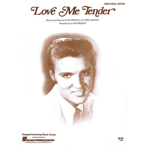 Love Me Tender PVG S/S (Sheet Music)
