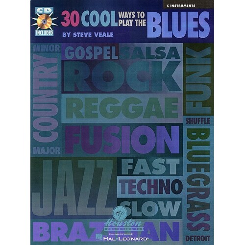30 Cool Ways To Play The Blues C Book/CD