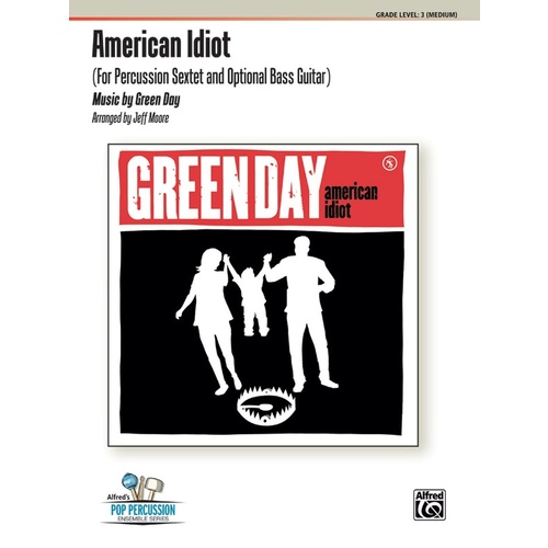 American Idiot Percussion Ensemble Sheet Music