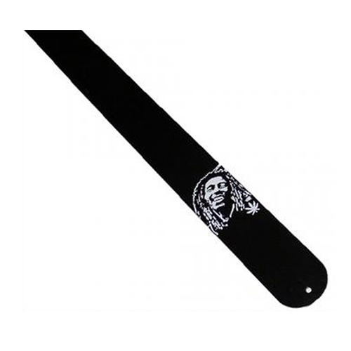 Guitar Strap-Leather Klondyke Black- Main Man