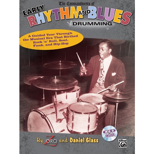 Commandments Of Early R&B Drumming Book/CD