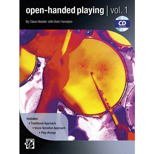 Open Handed Playing Vol 1 (Book & CD)