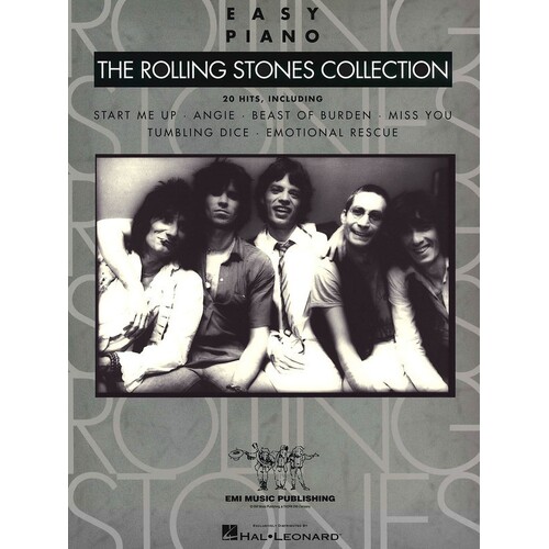 Rolling Stones Collection Easy Piano (Softcover Book)