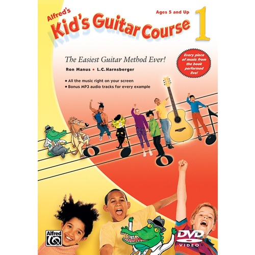 Alfred's Kids Guitar Course 1 DVD