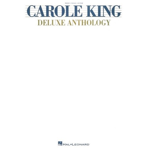 Carole King Deluxe Anthology PVG Songbook - 70 Hits for Piano, Vocal & Guitar