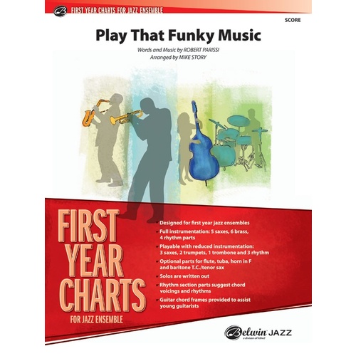 Play That Funky Music Junior Ensemble Gr 1 Conductor Score
