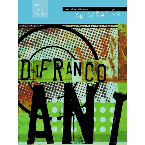 Best Of Ani Difranco PVG (Softcover Book)