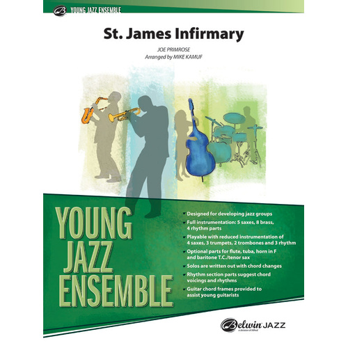 St James Infirmary Jazz Ensemble Sheet Music Gr 2