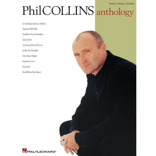 Phil Collins Anthology PVG (Softcover Book)