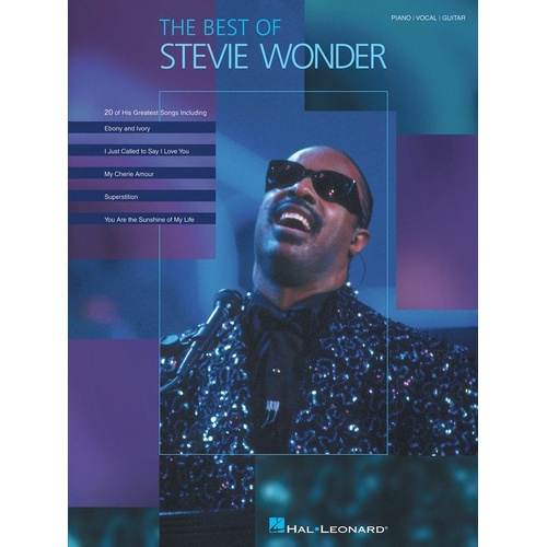 The Best of Stevie Wonder - Piano, Vocal & Guitar Songbook