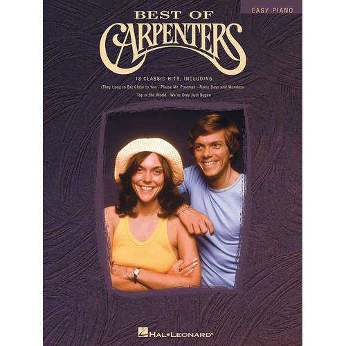 Best Of The Carpenters Easy Piano (Softcover Book)