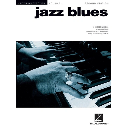 Jazz Blues Piano Solos V2 2nd Edition by Hal Leonard - 96 Pages