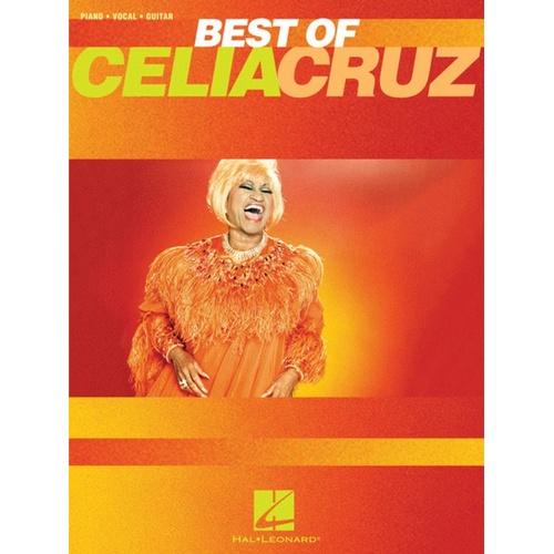 Best Of Celia Cruz PVG (Softcover Book)