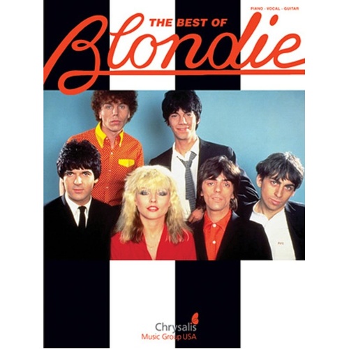 The Best of Blondie PVG Songbook by Hal Leonard - 15 Songs for Guitar & Piano, 93 Pages