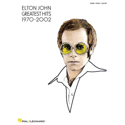 Elton John - Greatest Hits 1970-2002 Piano/Vocal/Guitar Songbook