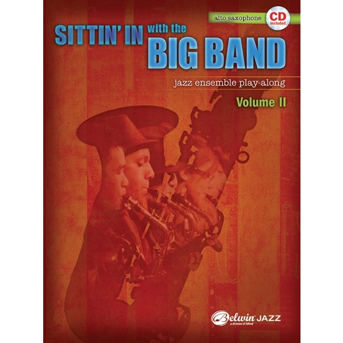 Sittin In With The Big Band Book 2 Alto Sax Book/CD