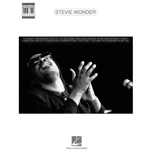Stevie Wonder Note for Note Keyboard Transcriptions Songbook