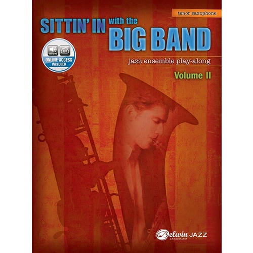 Sittin In With The Big Band Book 2 Ten Sax Book/CD