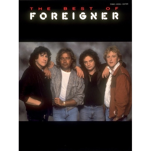 The Best Of Foreigner PVG (Softcover Book)