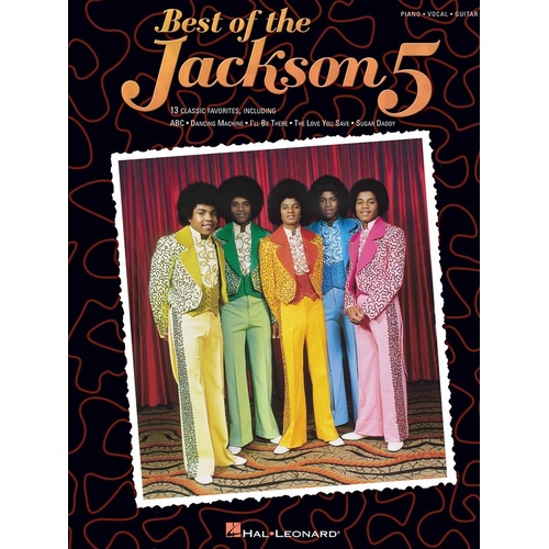 Best Of The Jackson 5 PVG (Softcover Book)