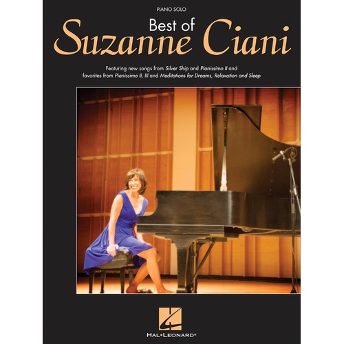 Best Of Suzanne Ciani Piano Solos (Softcover Book)