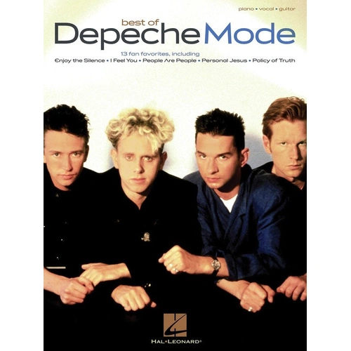 Best of Depeche Mode Piano, Vocal & Guitar Songbook by Hal Leonard - 87 Pages