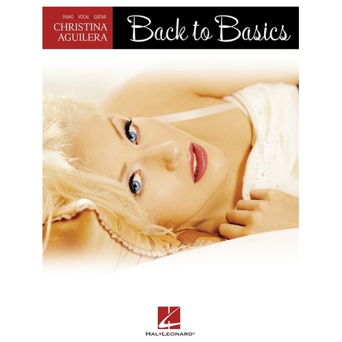 Christina Aguilera - Back To Basics PVG (Softcover Book)