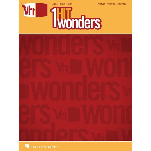 One Hit Wonders VH1 Piano Vocal Guitar Songbook