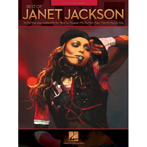 Best Of Janet Jackson PVG (Softcover Book)