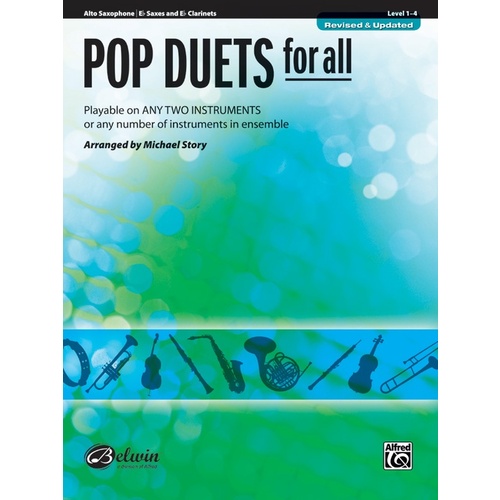 Pop Duets For All Alto Sax