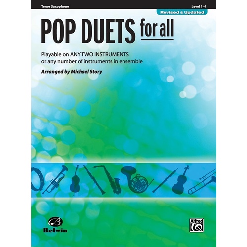 Pop Duets For All Tenor Sax