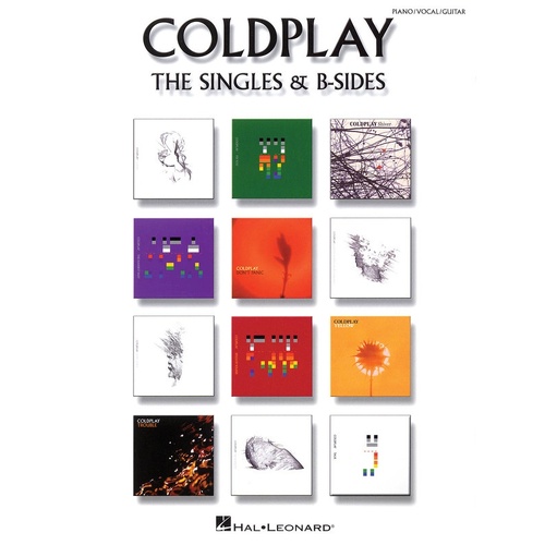 Coldplay - Singles and B-Sides PVG (Softcover Book)