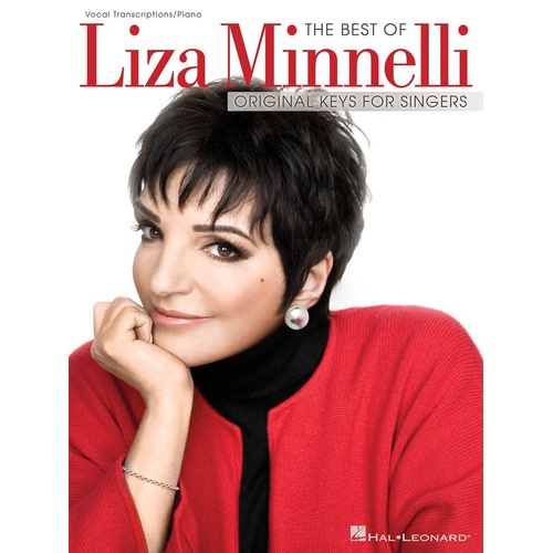 Best Of Liza Minnelli Original Keys For Singers (Softcover Book)