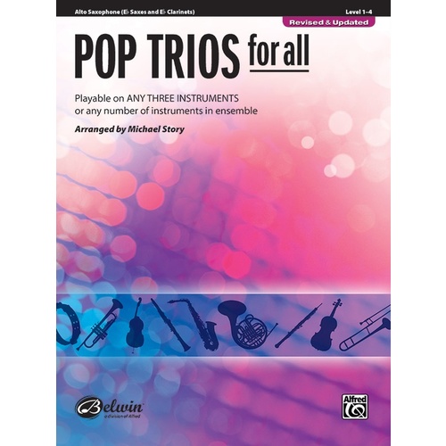 Pop Trios For All Alto Sax