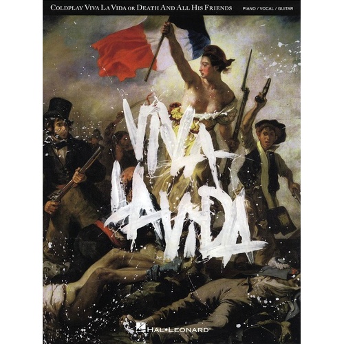 Coldplay - Viva La Vida Songbook for Guitar and Piano, 72 Pages, Hal Leonard