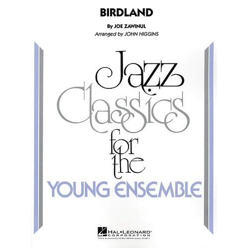 Birdland Junior Ensemble 3 Score/Parts